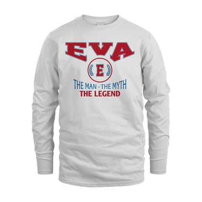 The Man The Myth The Legend Jet Style Shirt EVA M1-9