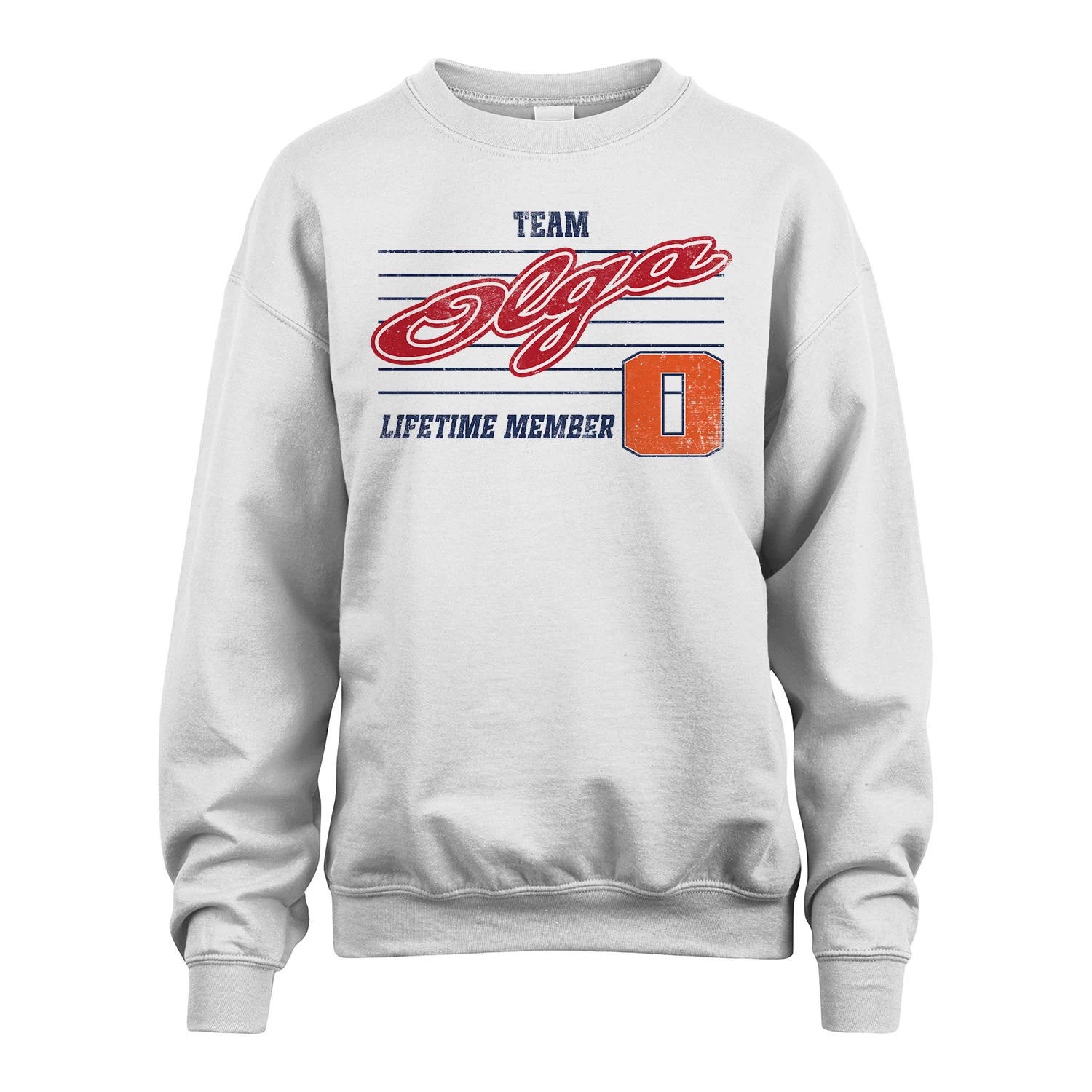 Team Your Name Lifetime Member Vintage Shirt OLGA M1-24