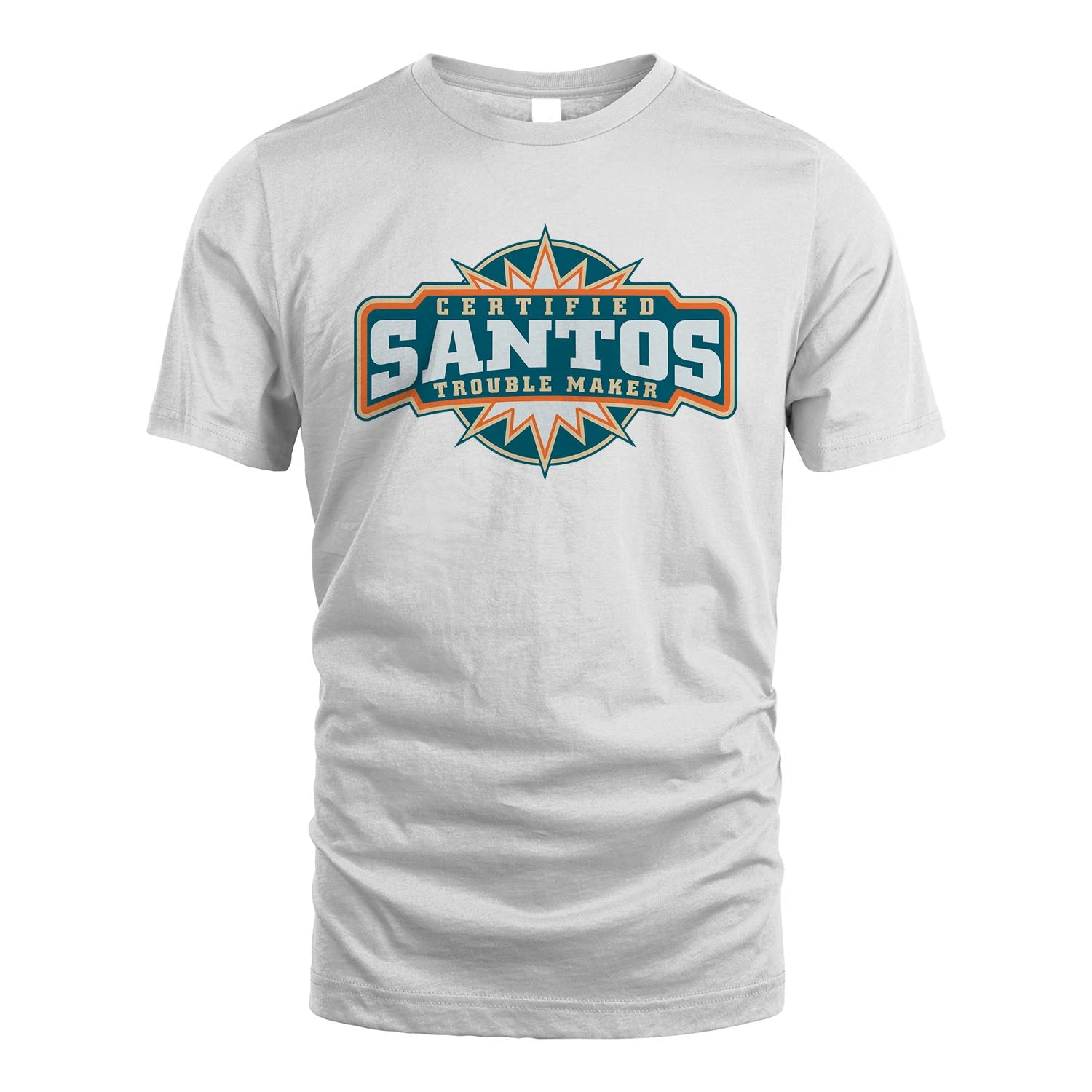 Certified Your Name Trouble Maker Shirt SANTOS M1-36