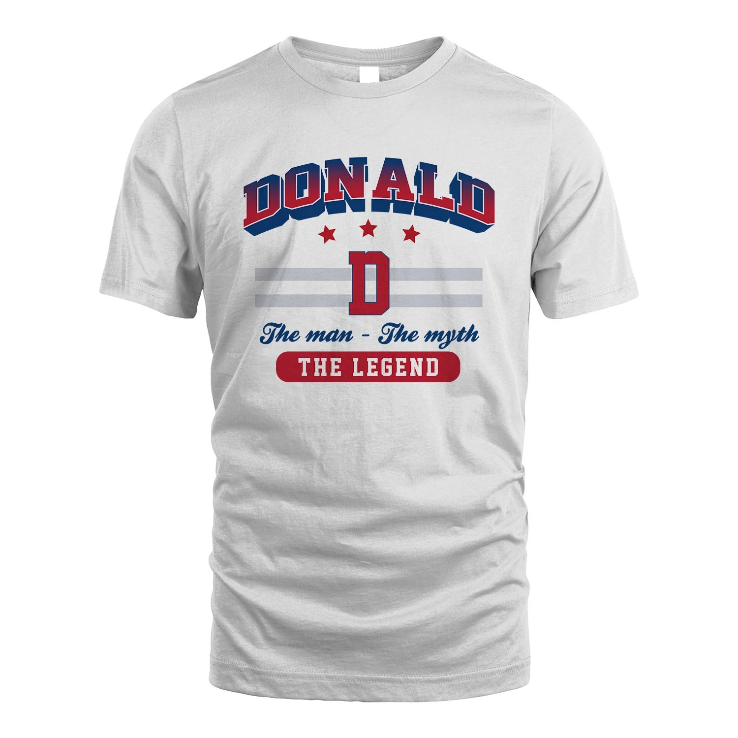 The Man The Myth The Legend With Your Name Shirt DONALD M1-35