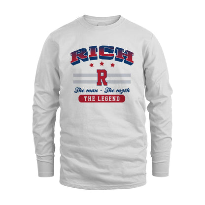 The Man The Myth The Legend With Your Name Shirt RICH M1-35