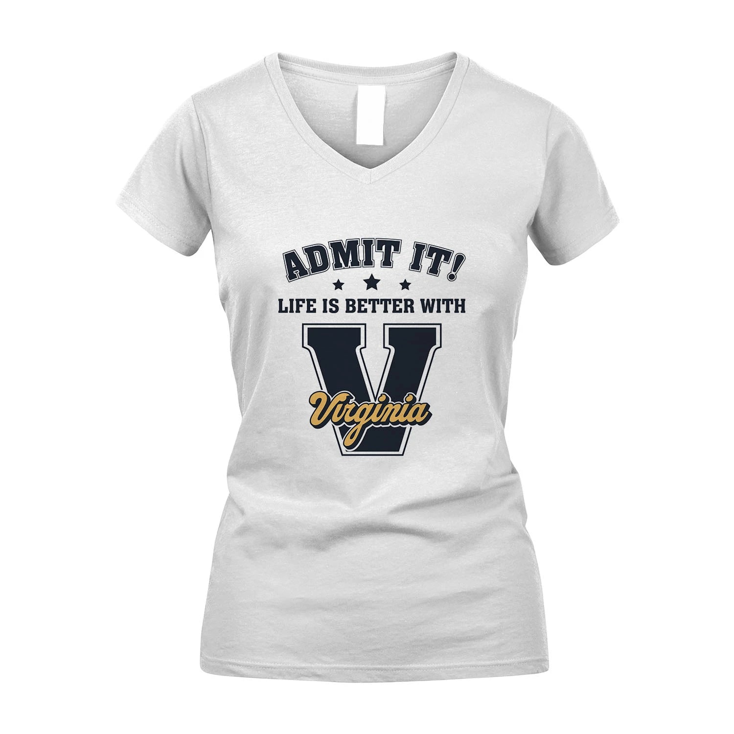 Life Is Better With Your Name Shirt VIRGINIA M1-17