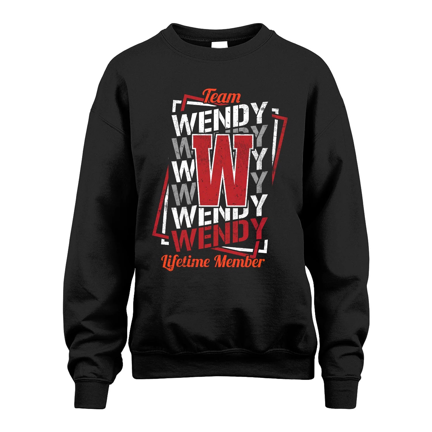 Team Your Name Lifetime Member Sporty Shirt WENDY M1-25