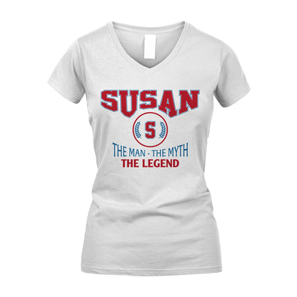 The Man The Myth The Legend Jet Style Shirt SUSAN M1-9
