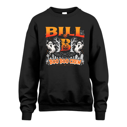 Boo Boo Crew Halloween Custom Name Shirt BILL M1-28