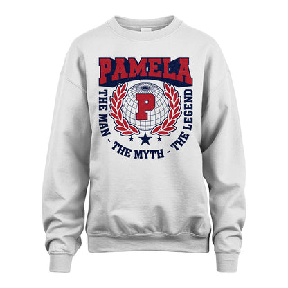 The Man The Myth The Legend Logo Shirt PAMELA M1-30