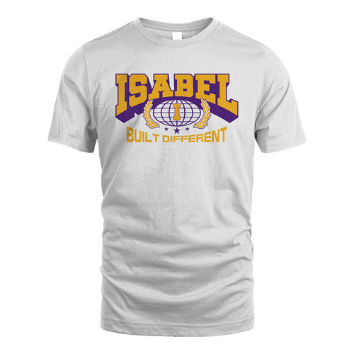 Your Name Built Different Sporty Shirt ISABEL M1-32