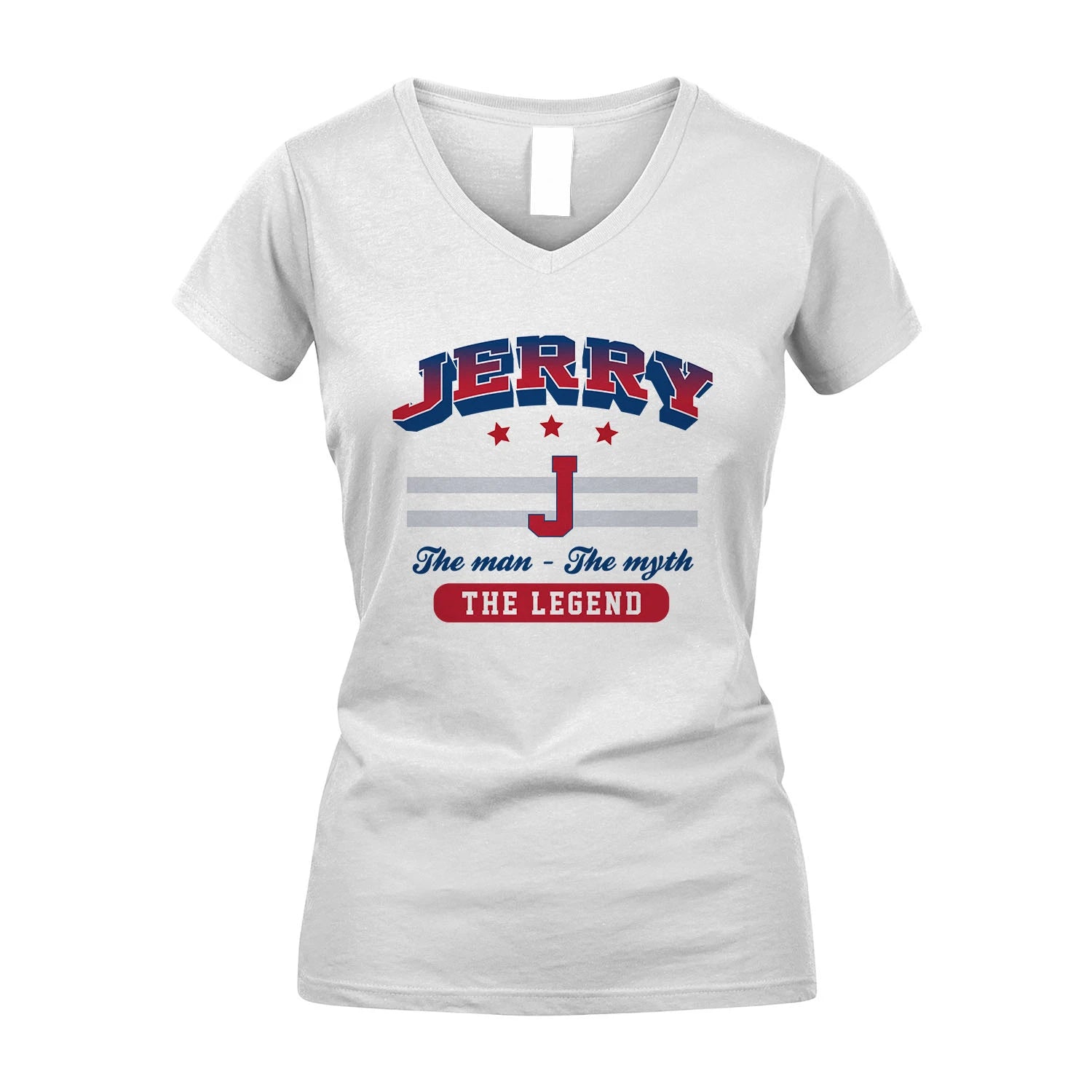 The Man The Myth The Legend With Your Name Shirt JERRY M1-35