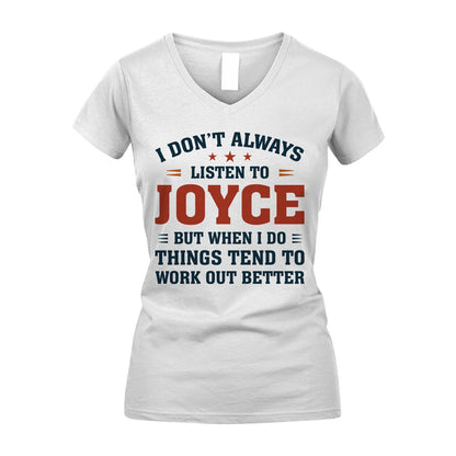 I Don't Always Listen To... JOYCE M1-2