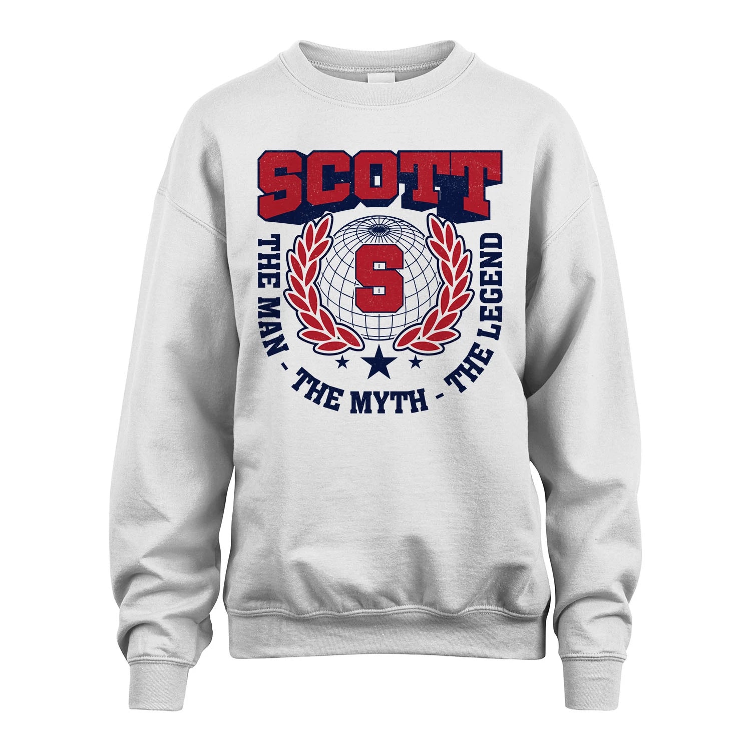 The Man The Myth The Legend Logo Shirt SCOTT M1-30