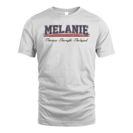 The Man The Myth The Legend Vintage Shirt MELANIE M1-6