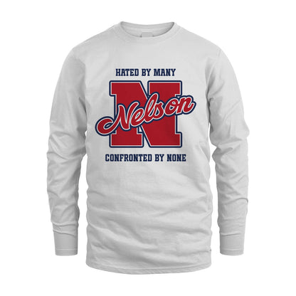 Hated By Many Confronted By None Personalized Name Shirt NELSON M1-8