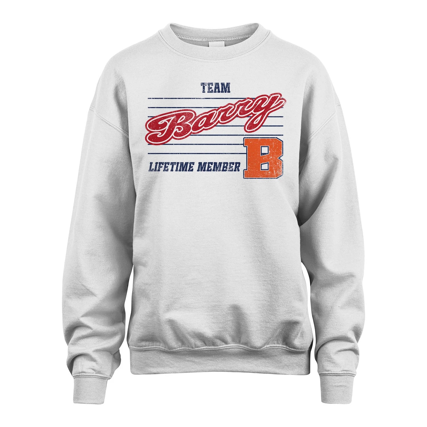 Team Your Name Lifetime Member Vintage Shirt BARRY M1-24
