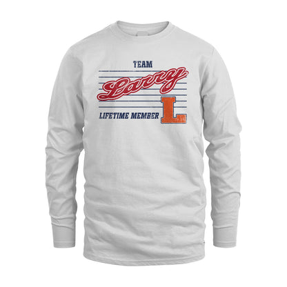 Team Your Name Lifetime Member Vintage Shirt LARRY M1-24