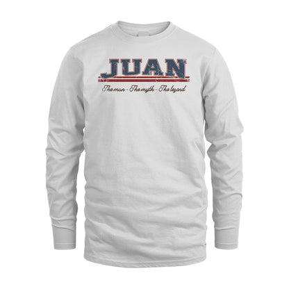 The Man The Myth The Legend Vintage Shirt JUAN M1-6