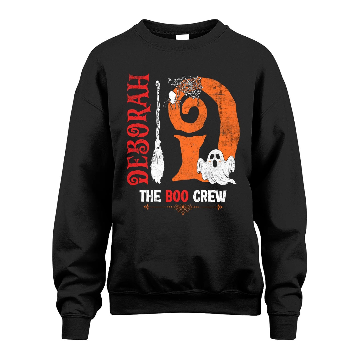 The Boo Crew Halloween With Your Name Shirt DEBORAH M1-23