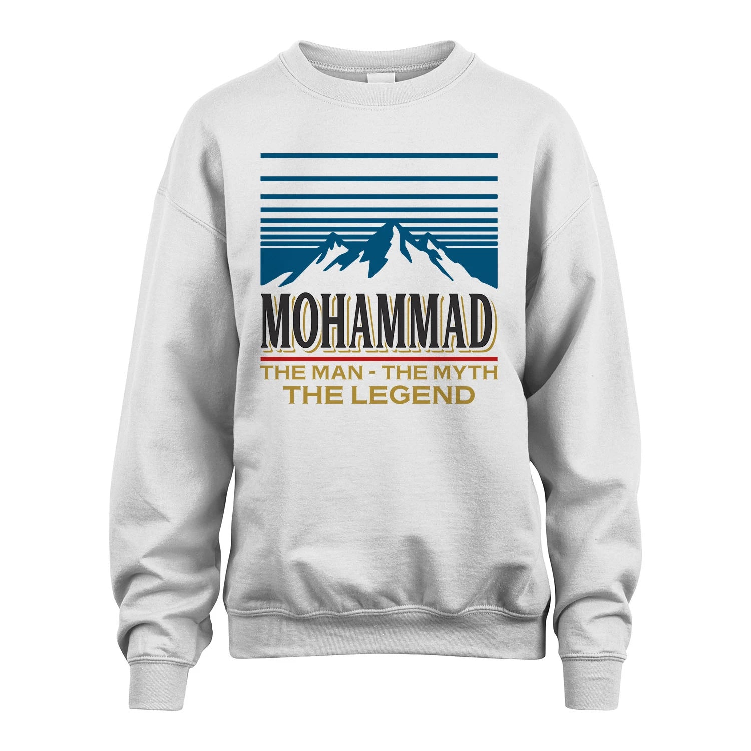 The Man The Myth The Legend Vintage Mountain Shirt MOHAMMAD M1-19