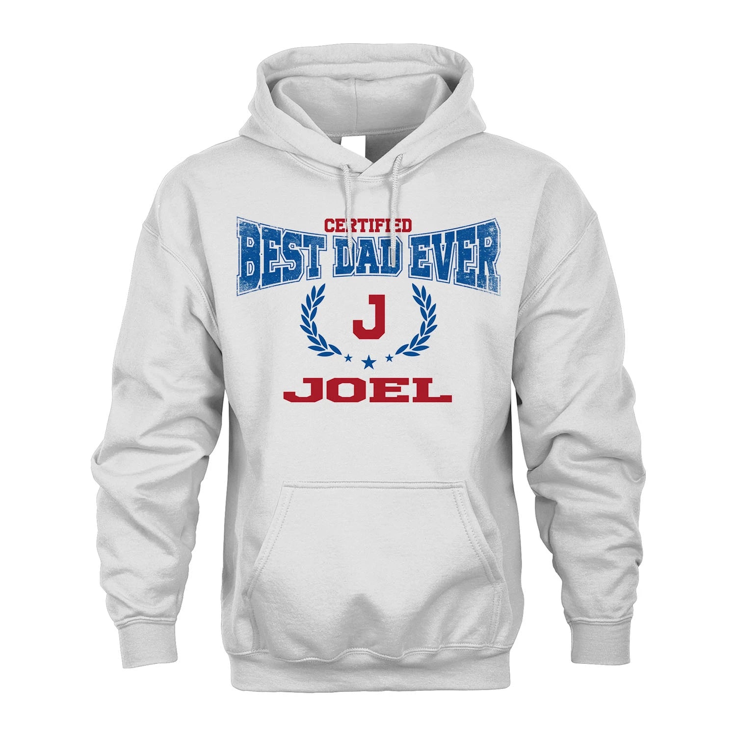 Certified Best Dad Ever Shirt JOEL M1-11