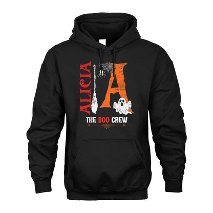 The Boo Crew Halloween With Your Name Shirt ALICIA M1-23