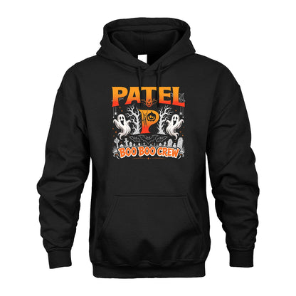 Boo Boo Crew Halloween Custom Name Shirt PATEL M1-28
