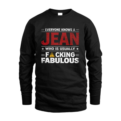 JEAN 13K1-565 Everyone Know A/An Name Who Is Usually...