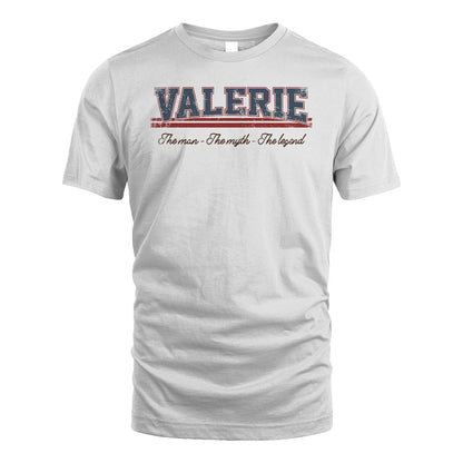 The Man The Myth The Legend Vintage Shirt VALERIE M1-6
