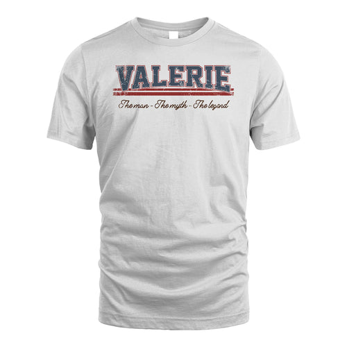 The Man The Myth The Legend Vintage Shirt VALERIE M1-6