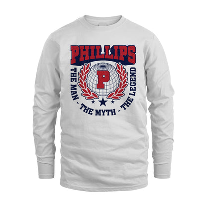 The Man The Myth The Legend Logo Shirt PHILLIPS M1-30