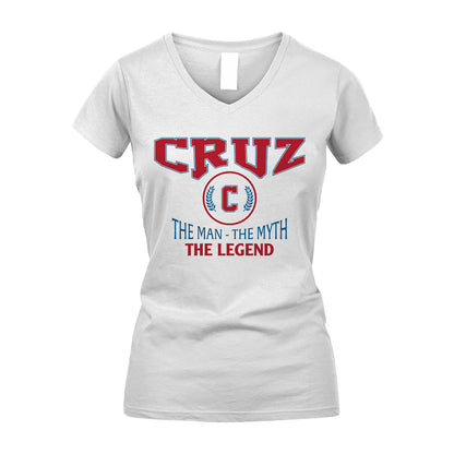 The Man The Myth The Legend Jet Style Shirt CRUZ M1-9
