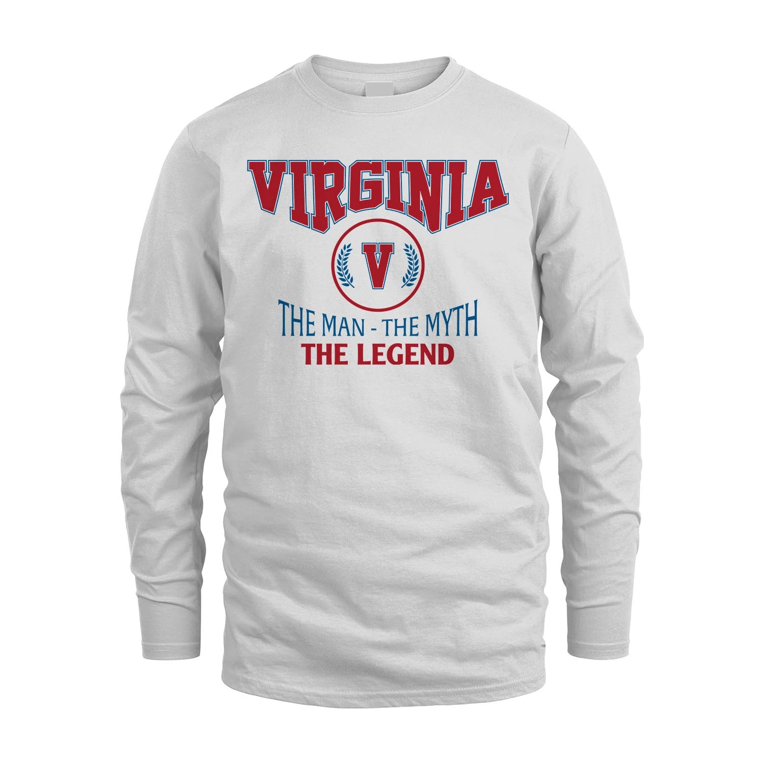The Man The Myth The Legend Jet Style Shirt VIRGINIA M1-9