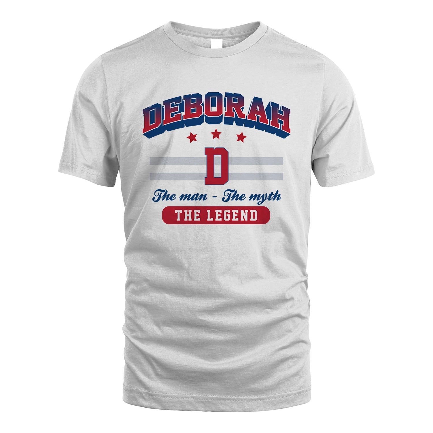 The Man The Myth The Legend With Your Name Shirt DEBORAH M1-35