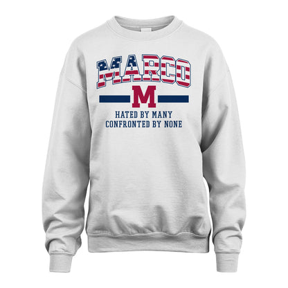 Hated By Many Confronted By None America Shirt MARCO M1-10