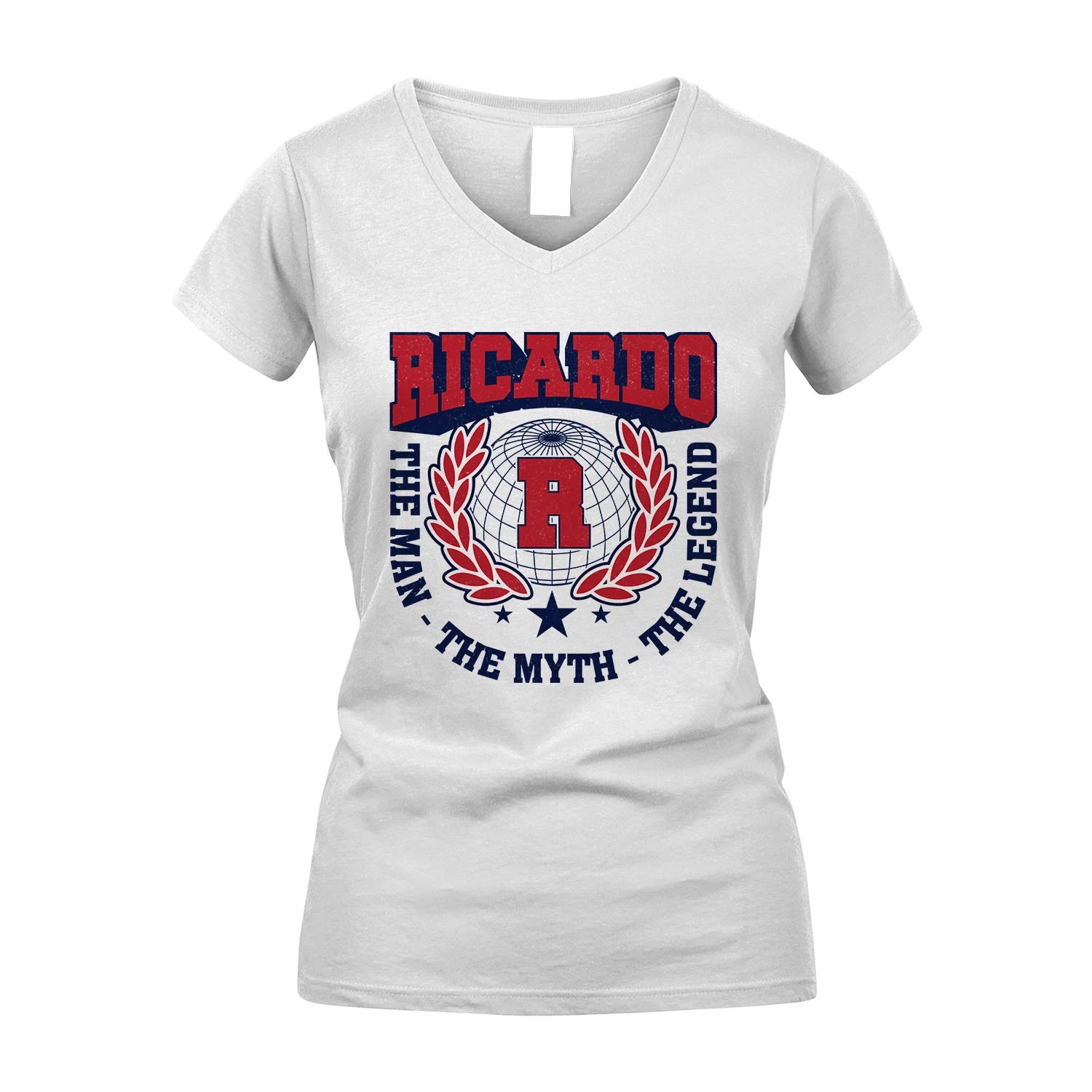 The Man The Myth The Legend Logo Shirt RICARDO M1-30