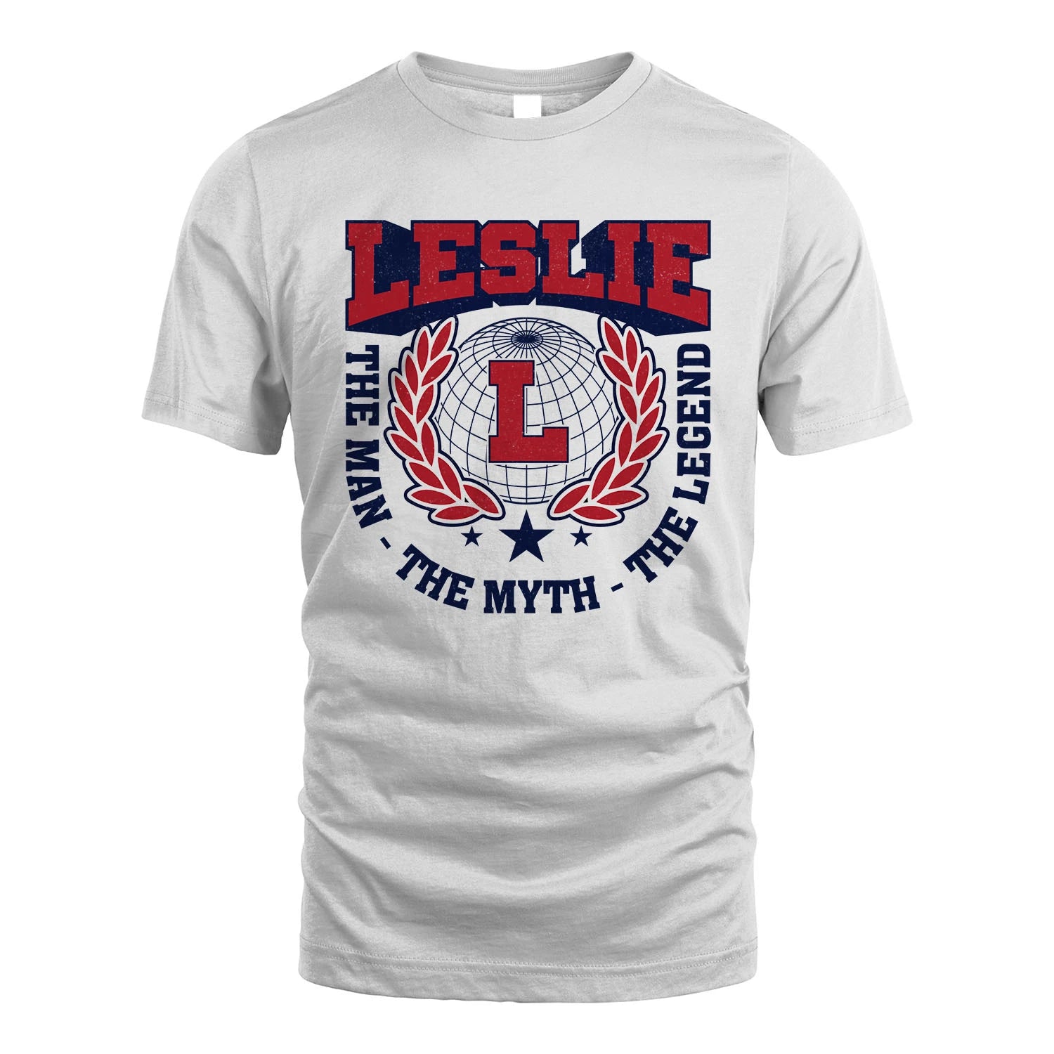 The Man The Myth The Legend Logo Shirt LESLIE M1-30