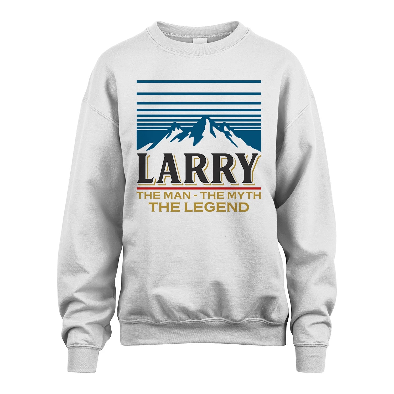 The Man The Myth The Legend Vintage Mountain Shirt LARRY M1-19
