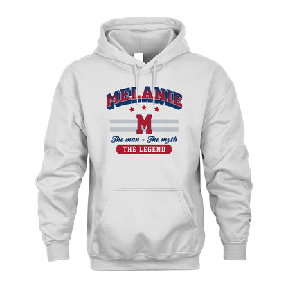 The Man The Myth The Legend With Your Name Shirt MELANIE M1-35
