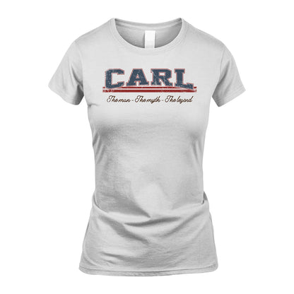The Man The Myth The Legend Vintage Shirt CARL M1-6