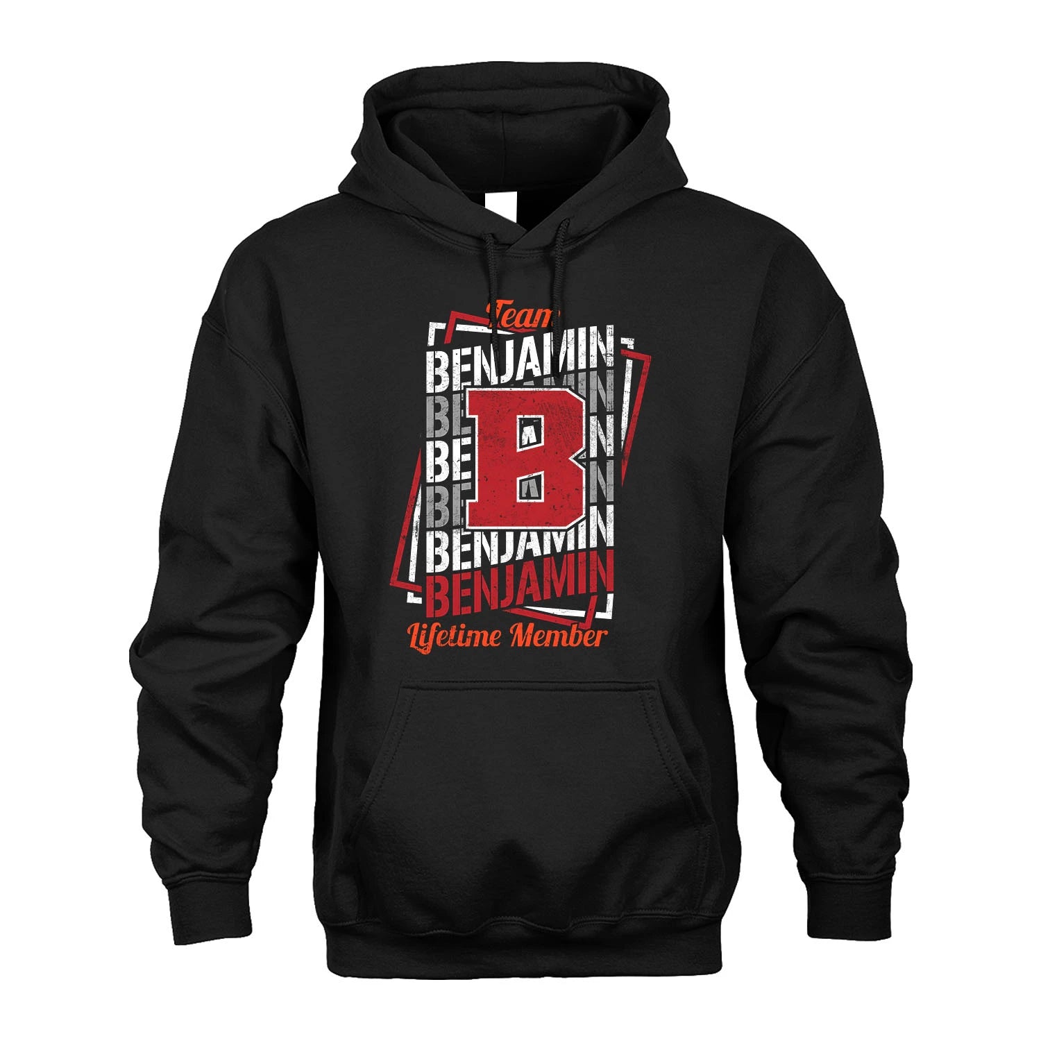 Team Your Name Lifetime Member Sporty Shirt BENJAMIN M1-25