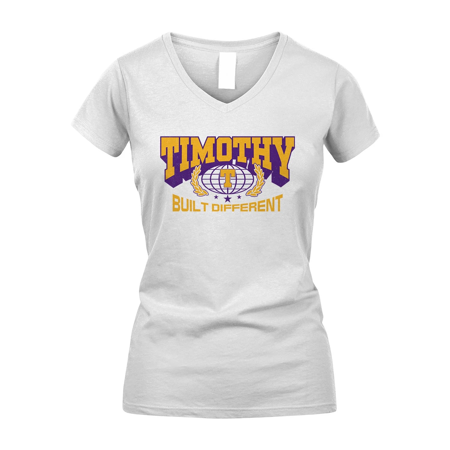Your Name Built Different Sporty Shirt TIMOTHY M1-32