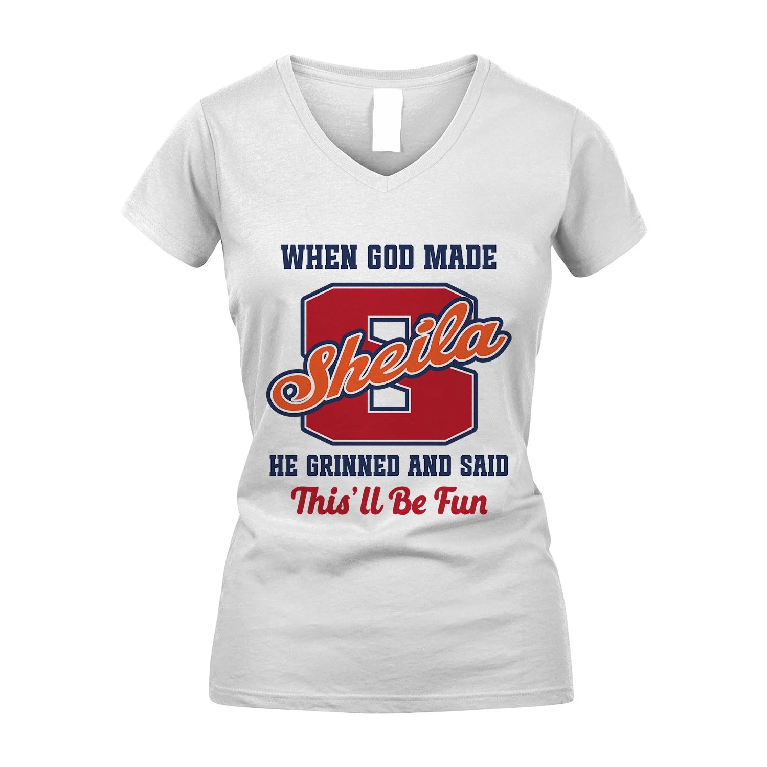 God Made Your Name Custom Shirt SHEILA M1-16