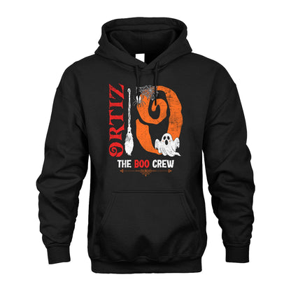 The Boo Crew Halloween With Your Name Shirt ORTIZ M1-23