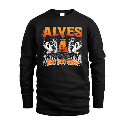 Boo Boo Crew Halloween Custom Name Shirt ALVES M1-28