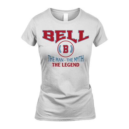 The Man The Myth The Legend Jet Style Shirt BELL M1-9