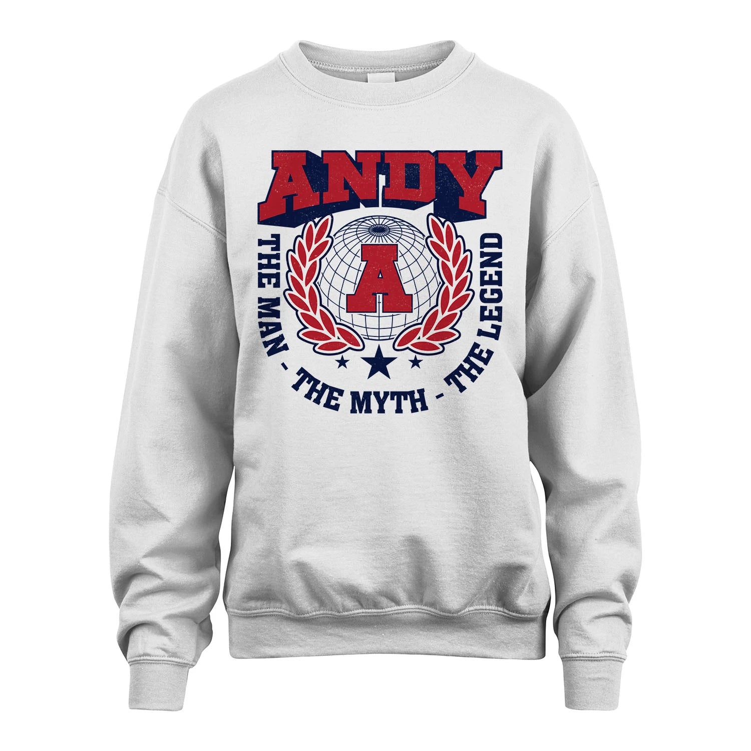 The Man The Myth The Legend Logo Shirt ANDY M1-30