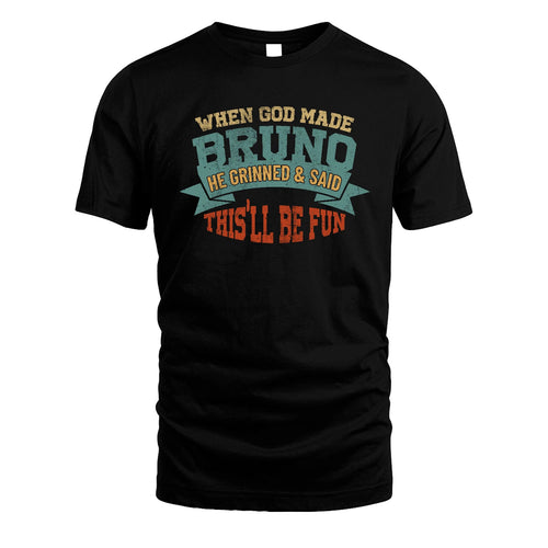 The Man The Myth The Legend Sporty Shirt BRUNO M1-15