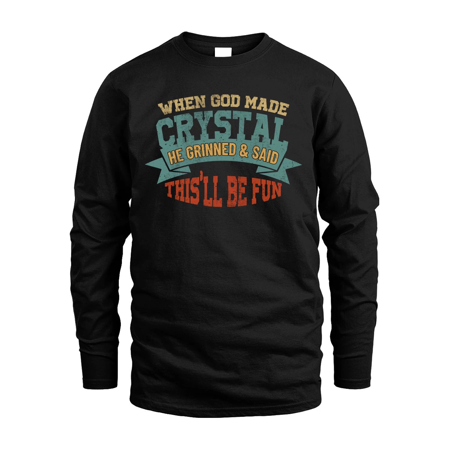The Man The Myth The Legend Sporty Shirt CRYSTAL M1-15