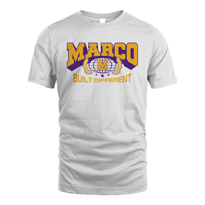 Your Name Built Different Sporty Shirt MARCO M1-32