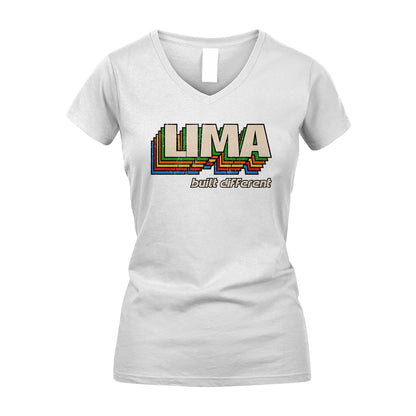 Your Name Built Different Retro Shirt LIMA M1-26