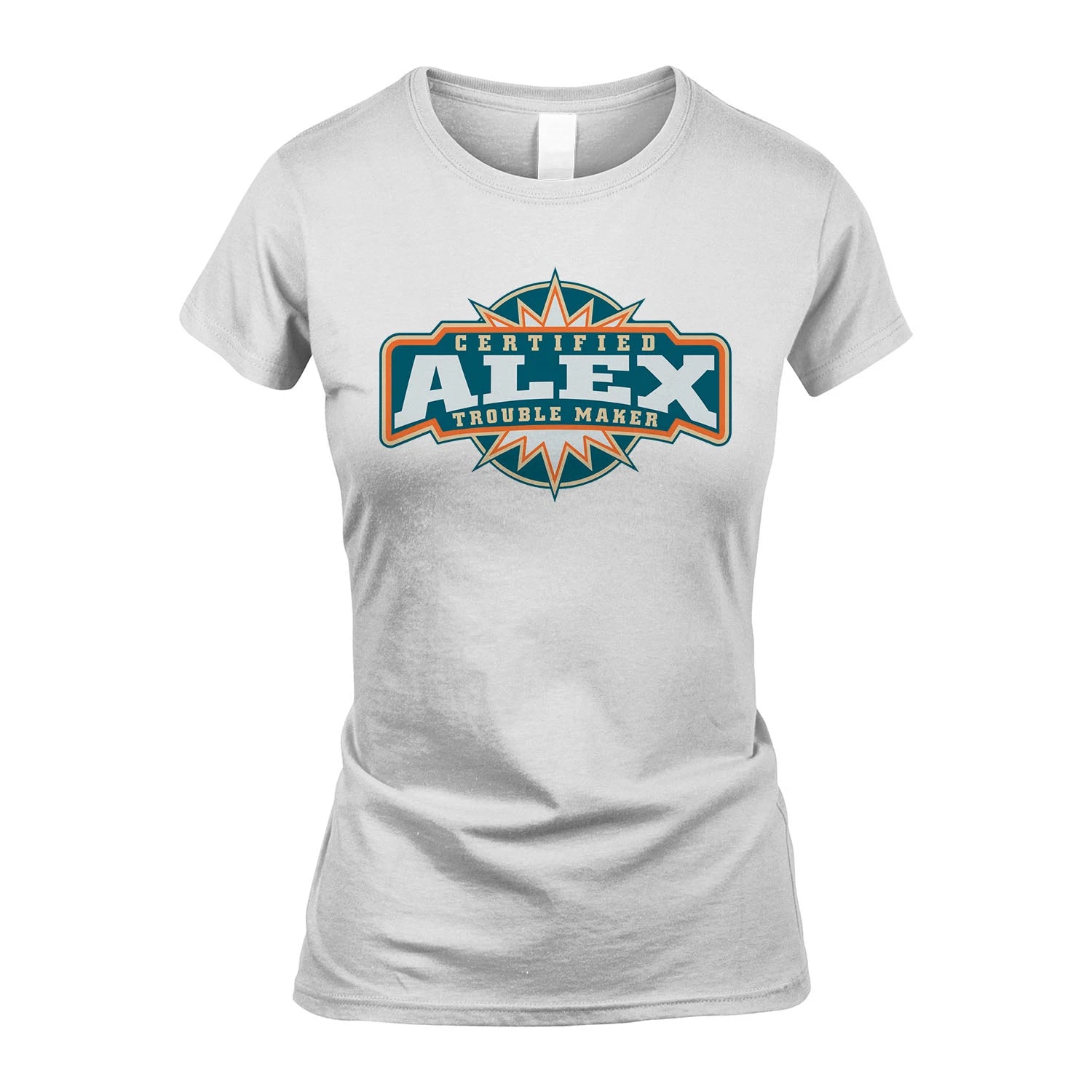 Certified Your Name Trouble Maker Shirt ALEX M1-36