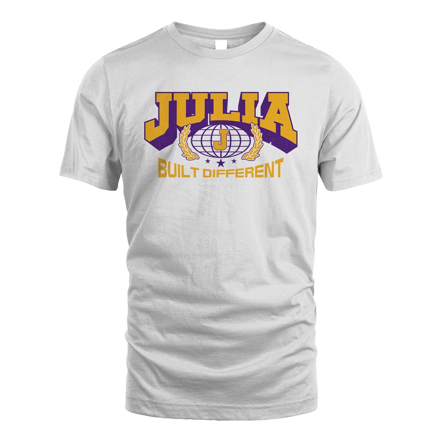 Your Name Built Different Sporty Shirt JULIA M1-32